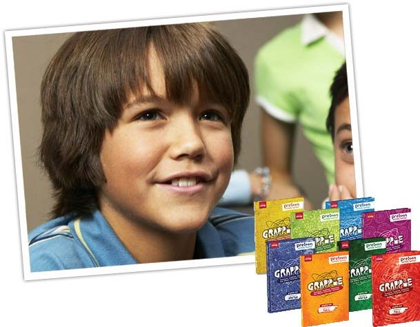 Grapple student photo and product boxes