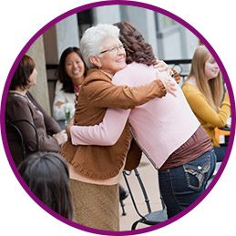 Women Hugging