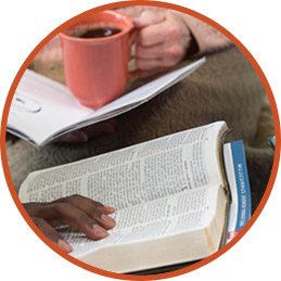 Reading Bible at Adult Small Group