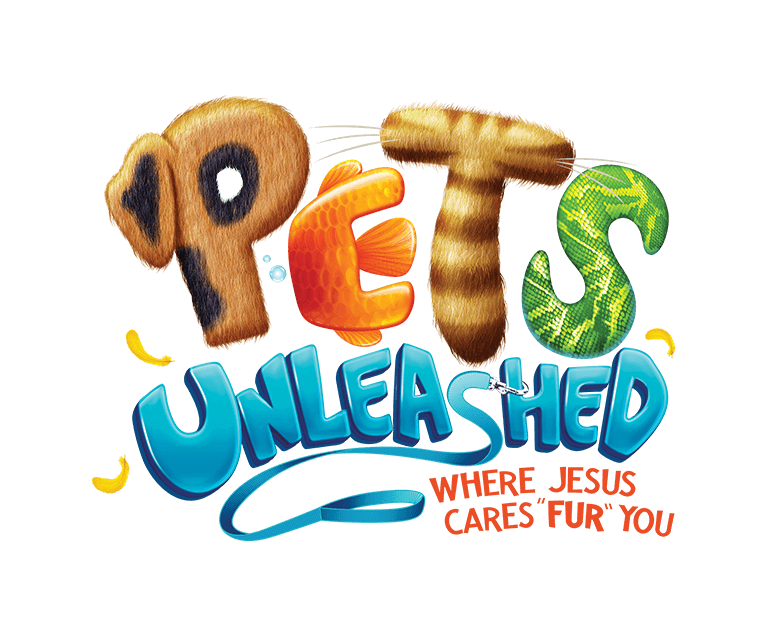 Pets Unleashed Weekend VBS Logo 2023