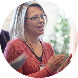women Clapping at Women's Ministry Retreat