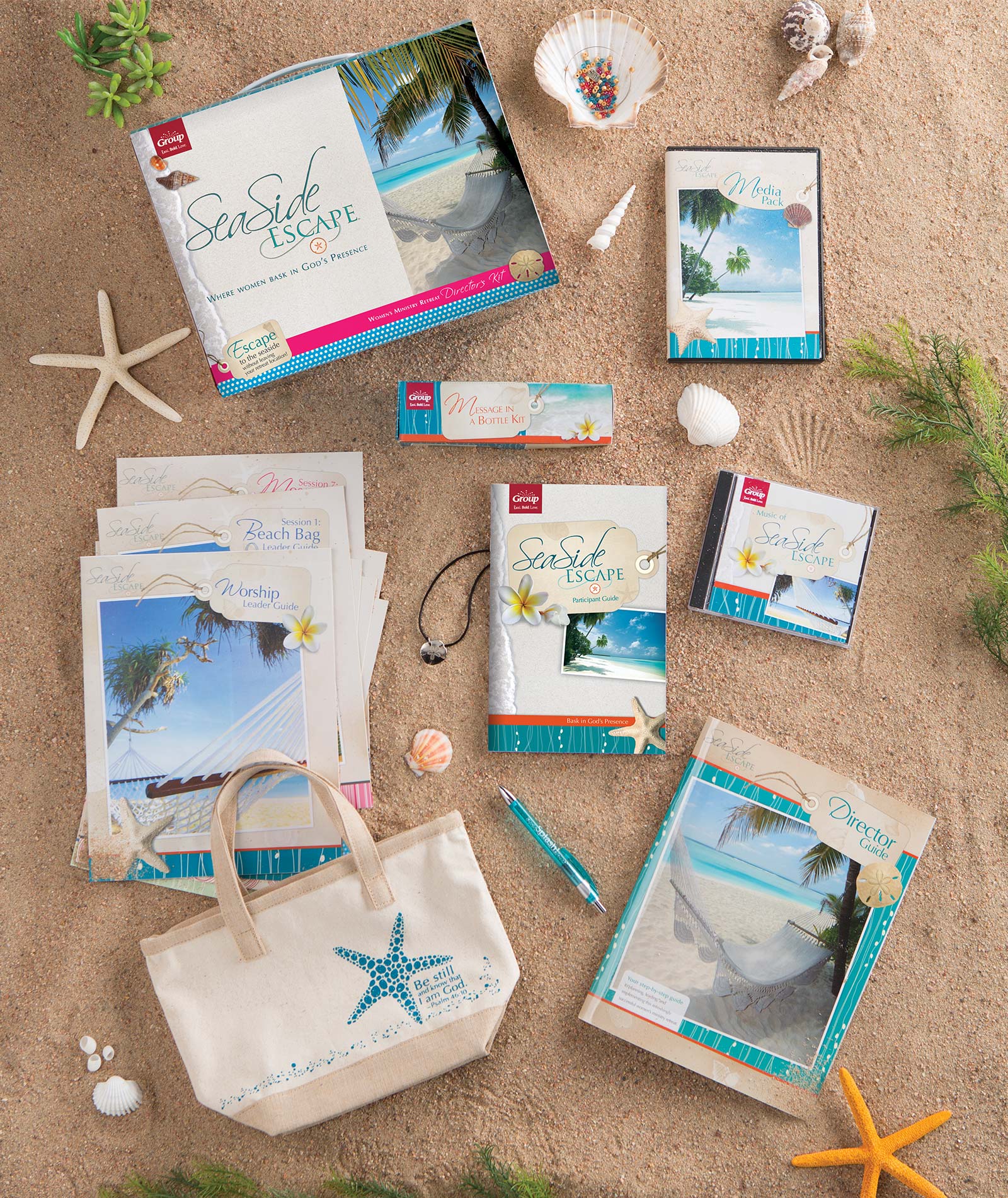 SeaSide Escape Kit Contents
