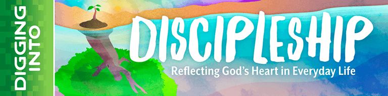 Digging Into Dicipleship Logo