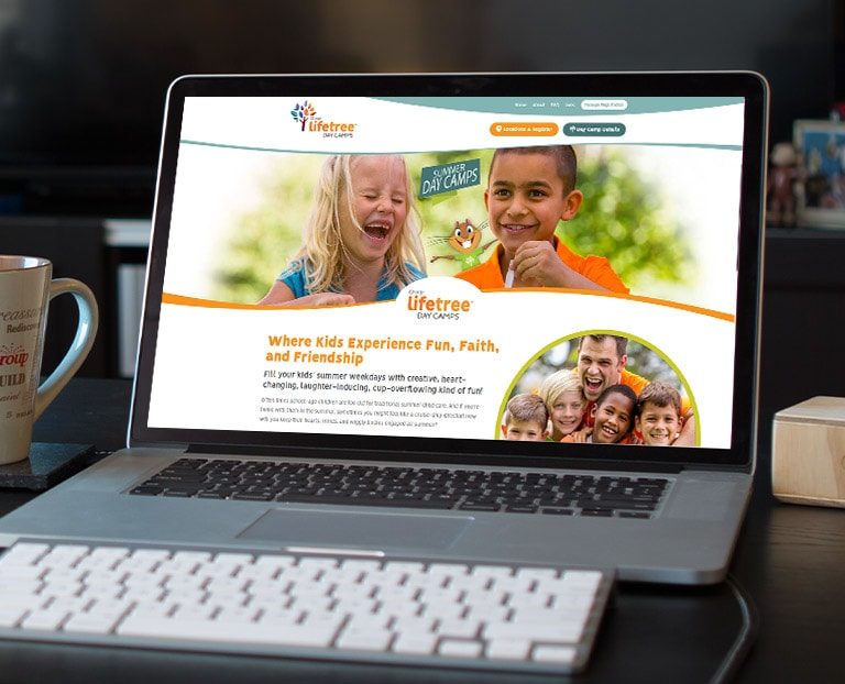 Lifetree Day Camps Website Comp