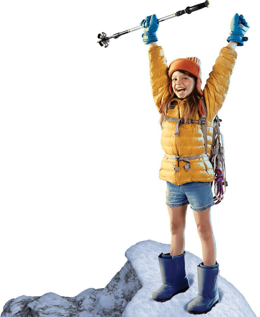 Girl On Everest Summit