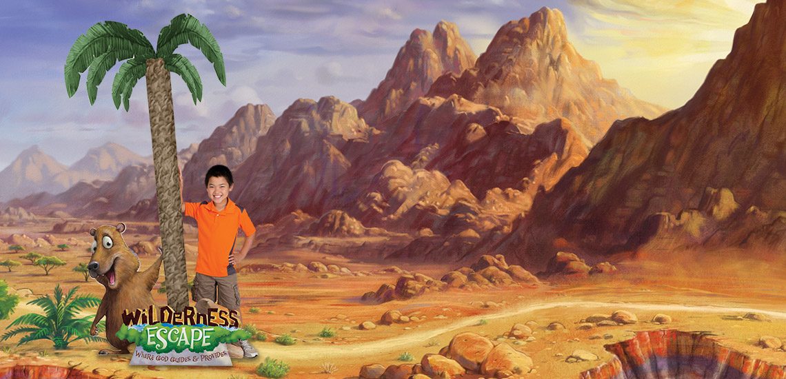 Wilderness Escape VBS Photo-op Display