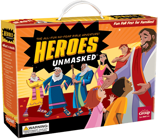 Heroes Unmasked Fall Festival | The All-Fun No-Fear Bible Adventure