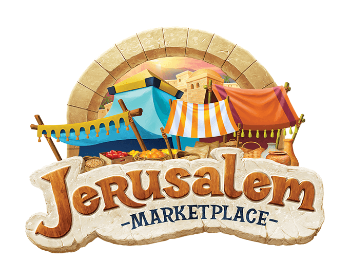 Jerusalem Marketplace Holy Land Adventure VBS Logo 2022