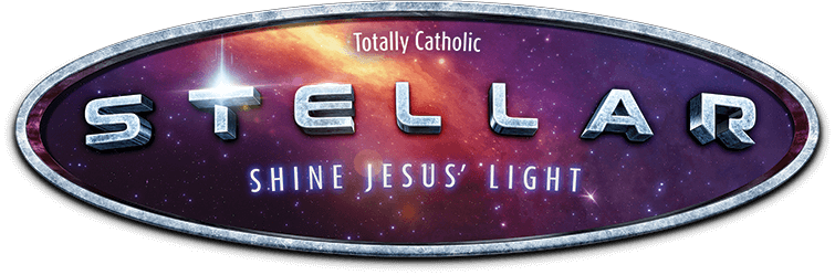 Totally Catholic Stellar VBS 2023 Logo