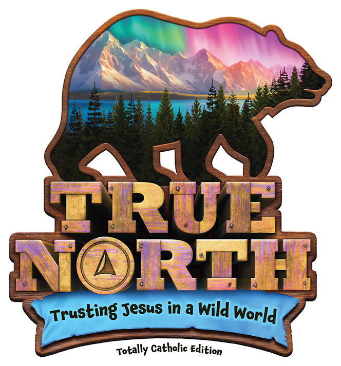 Totally Catholic True North VBS 2025 Logo