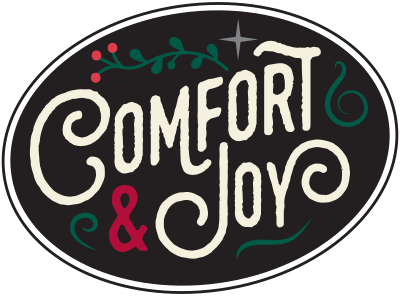 Comfort & Joy Winter/Christmas Logo