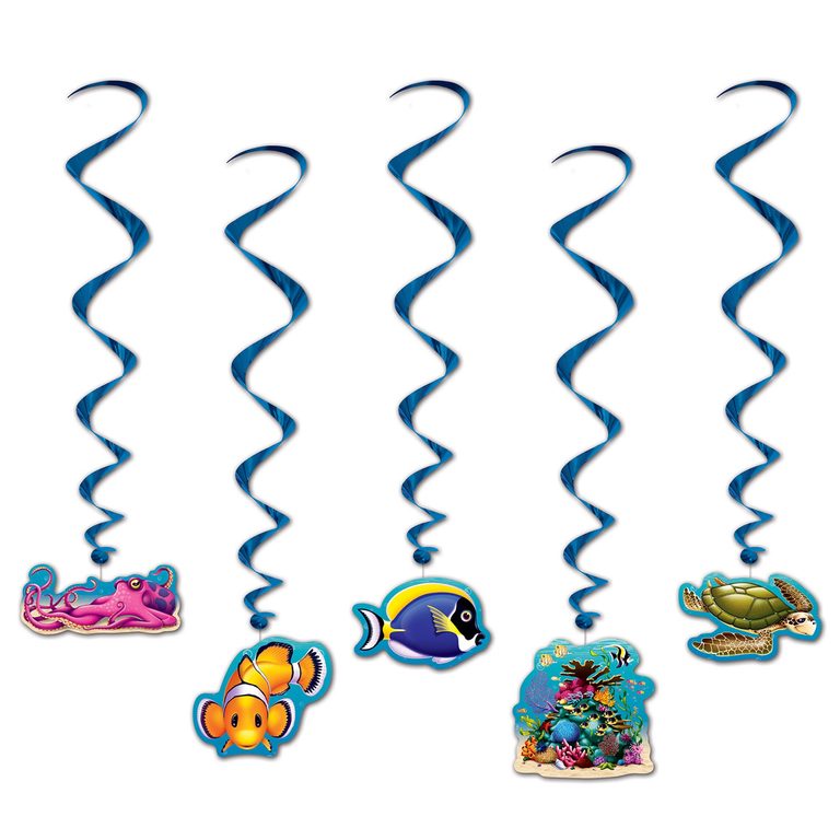 Under Sea Ceiling Whirls