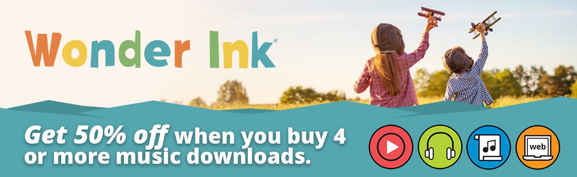 Get 50% off when you buy 4 or more music downloads
