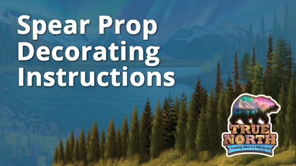 Spear Prop Decorating Instructions
