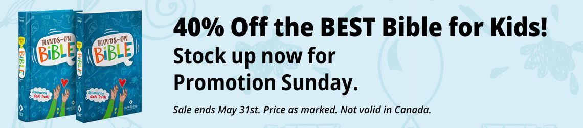Hands-On Bible Sale