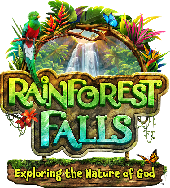 Rainforest Falls VBS 2026 Logo