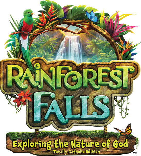 Rainforest Falls VBS 2026 Logo