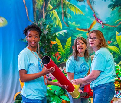 Canopy Closing at Rainforest Falls VBS