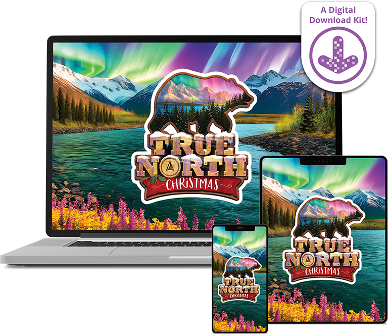 True North Christmas Event Digital Download Kit