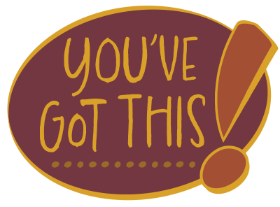 You've Got This Logo