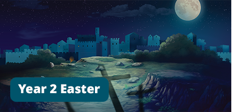 Team Family Year 2 Easter Insta-Theme Fabric Backdrops
