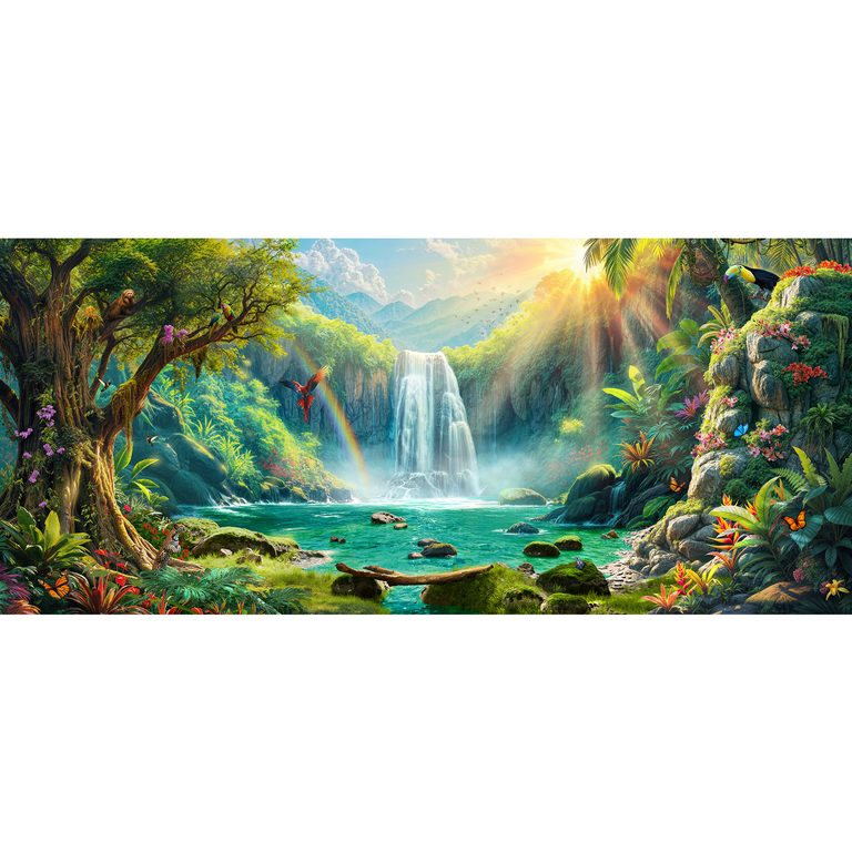 Rainforest Falls VBS Rainforest Refuge Fabric Wall Hanging