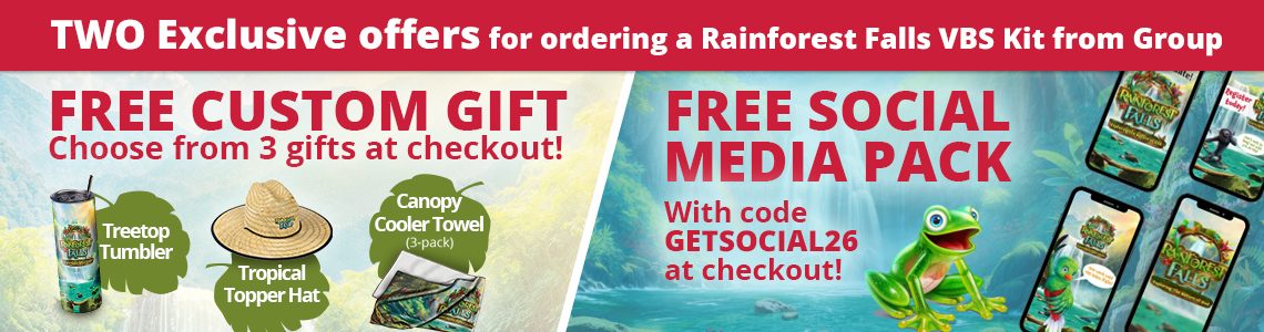 Rainforest Falls VBS Kit Gifts