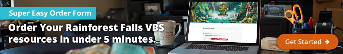 Rainforest Falls VBS Super Easy Order Form