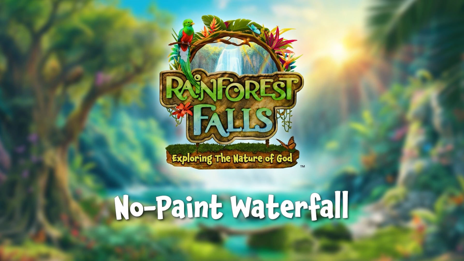 No Paint Waterfall Decorating Video