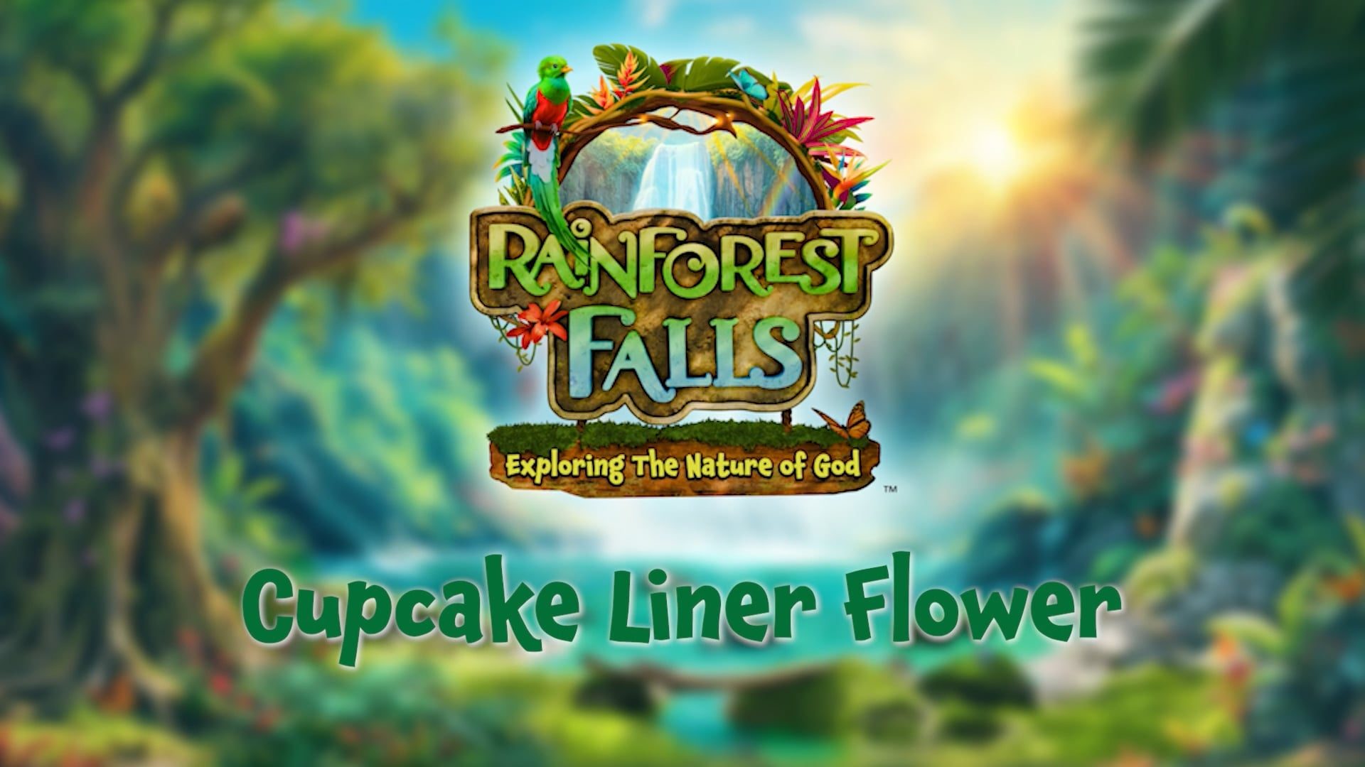 Cupcake Liners Flowers Decorating Video