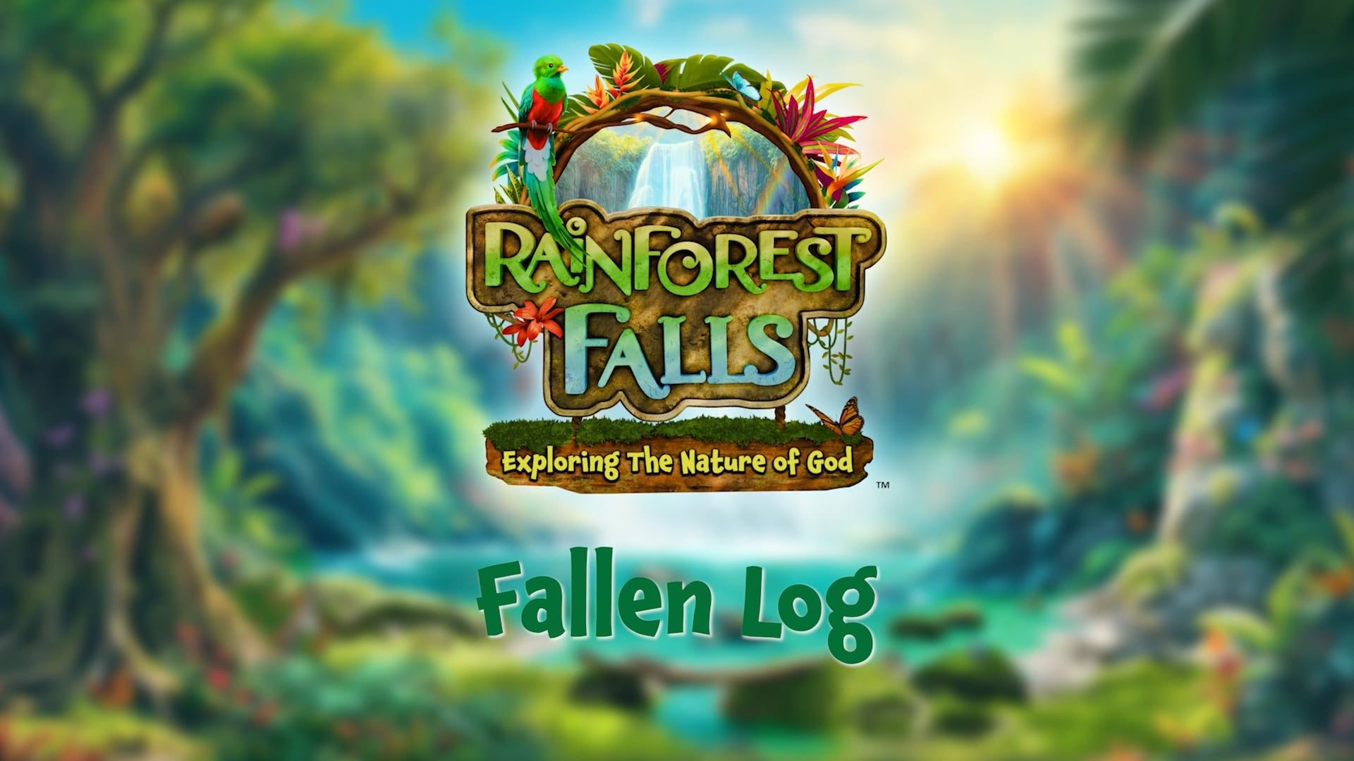 Fallen Log Decorating Video