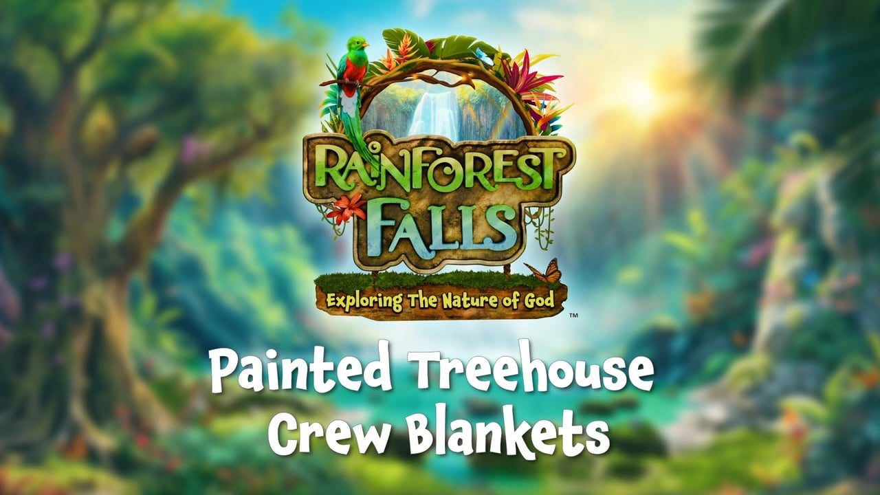 Painted Treehouse Crew Blankets Decorating Video