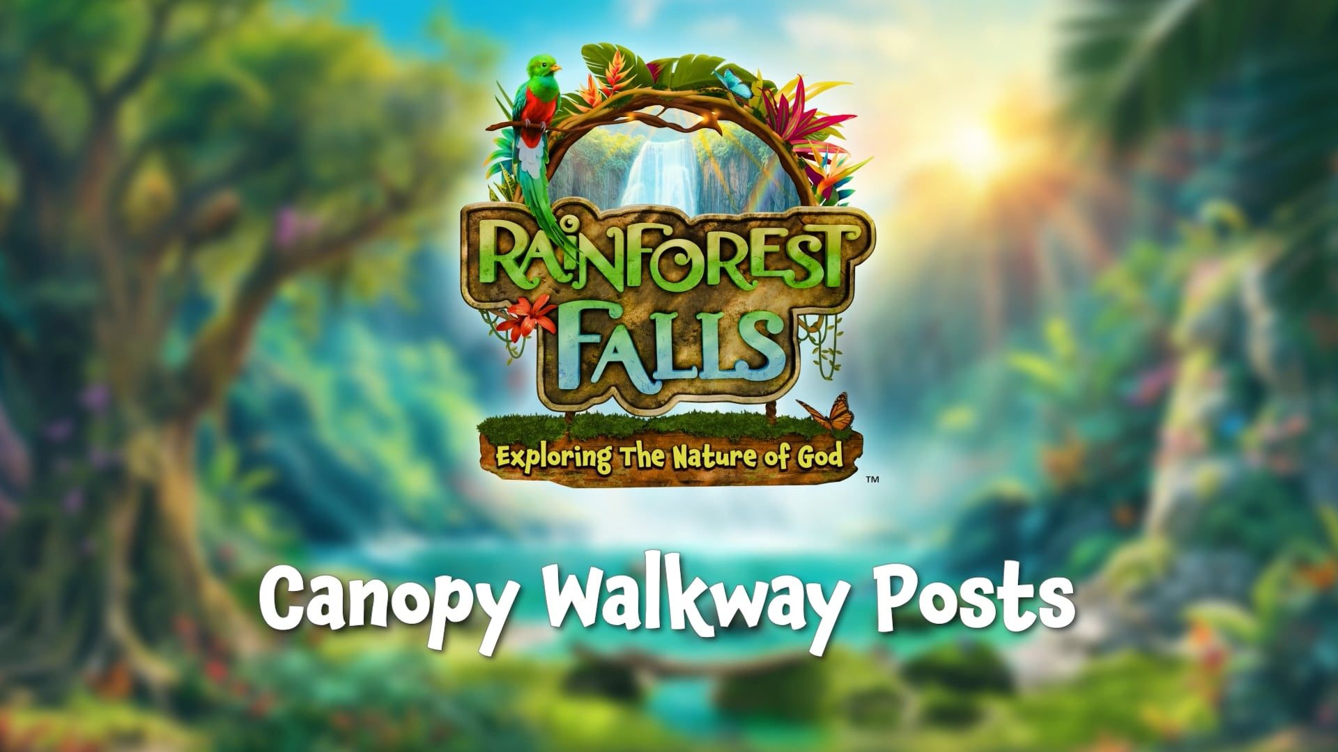 Canopy Walkway Decorating Video