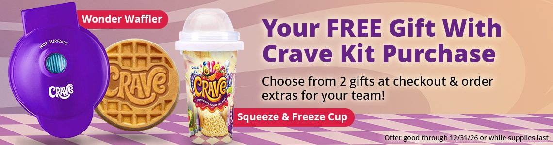 Crave VBS Free Gift with Purchase