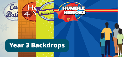 Team Family Year 3 Photo-Op Backdrops